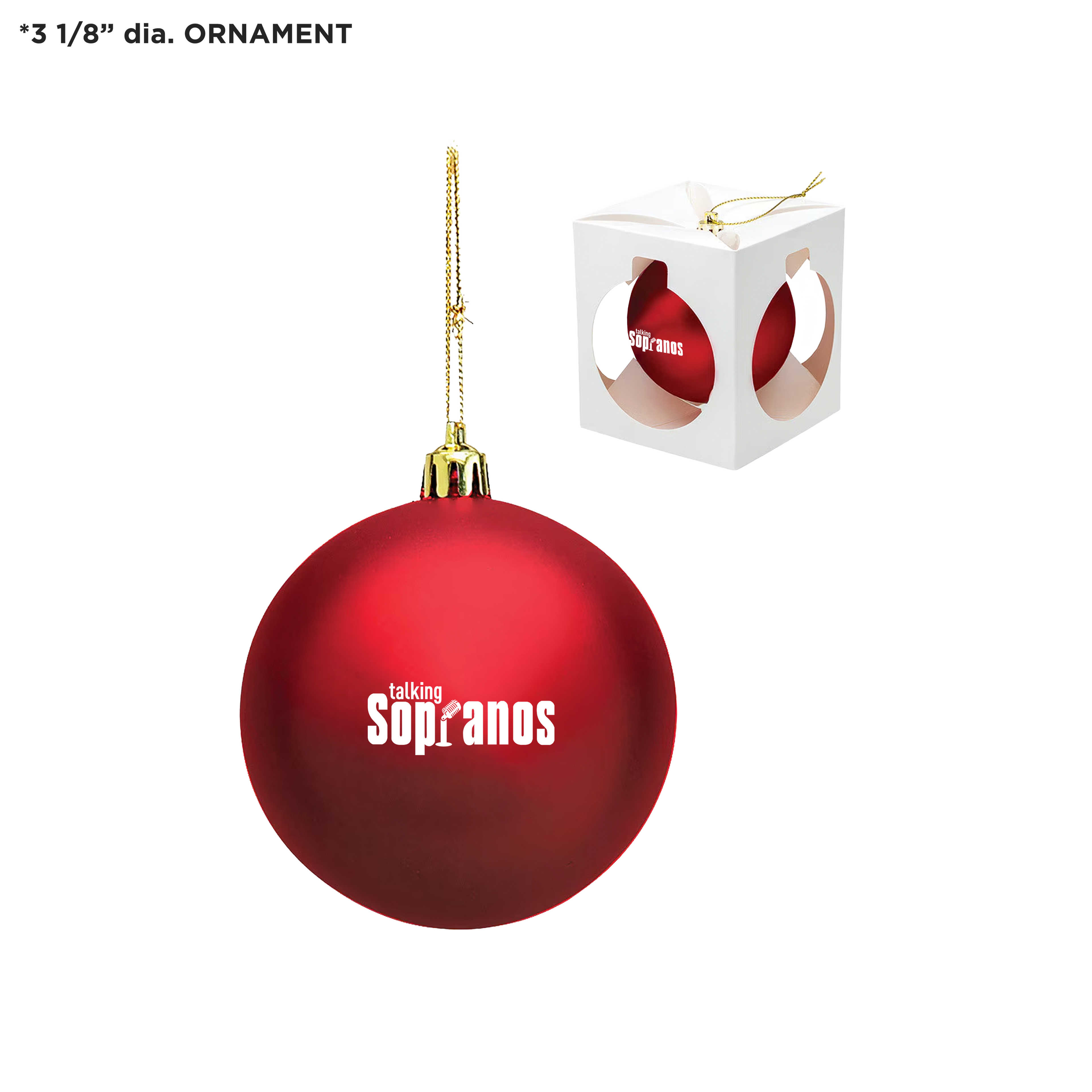 Talking Sopranos Ornament